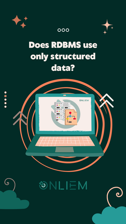 Does RDBMS use only structured data? - Reinhard Liem